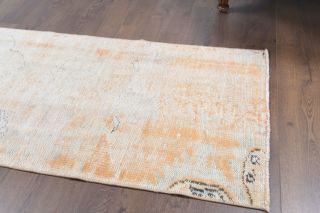 2x6 Wool Antique Runner Rug - Thumbnail