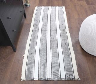 2x6 Wool Vintage Runner Rug - Thumbnail