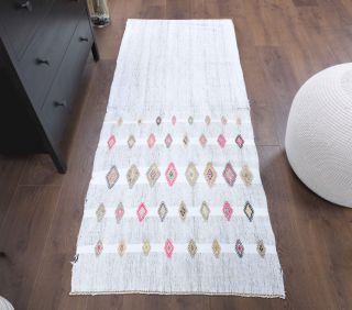 2x6 Wool Vintage Runner Rug - Thumbnail