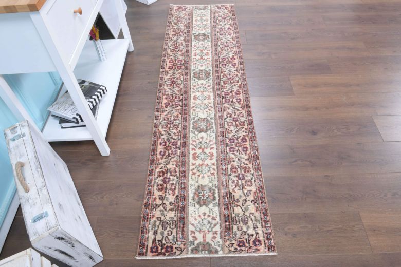 2x7 Handmade Patchwork Runner Rug