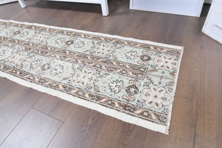 2x7 Handmade Patchwork Runner Rug