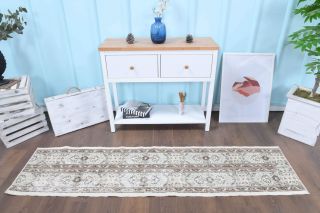 2x7 Handmade Patchwork Runner Rug - Thumbnail