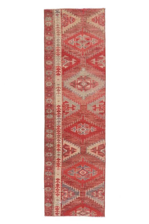 Vintage Anatolian Runner Rug - 28121