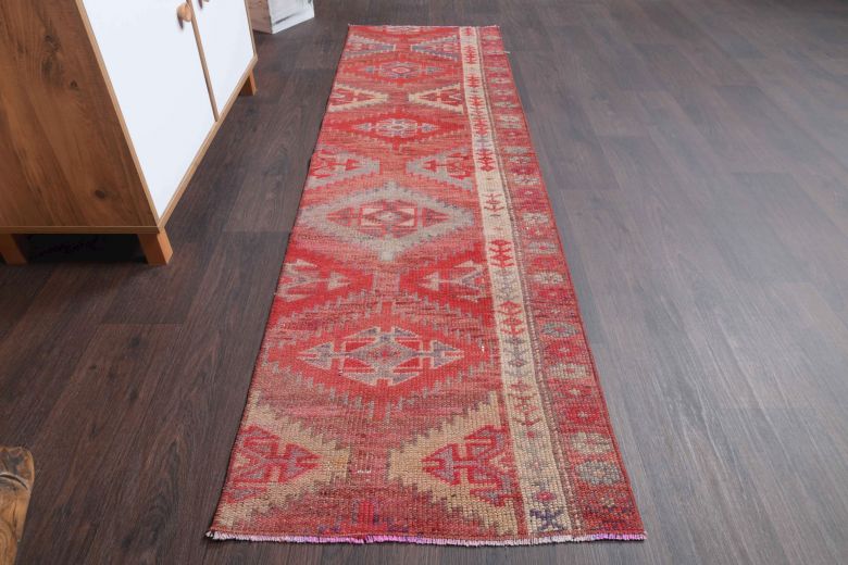 Vintage Anatolian Runner Rug - 28121