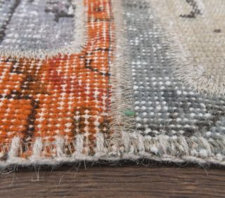 Vintage Runner Patchwork Rug - Thumbnail