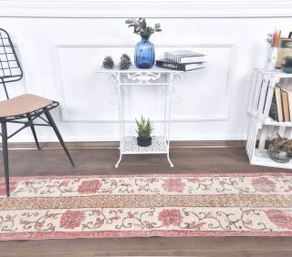 2x7 Vintage Handwoven Patchwork Runner Rug - Thumbnail