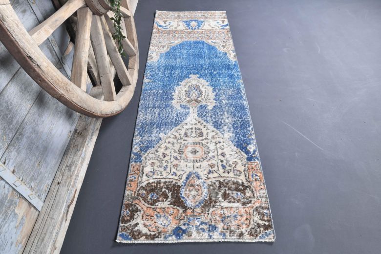 Traditional Vintage Anatolian Runner Rug