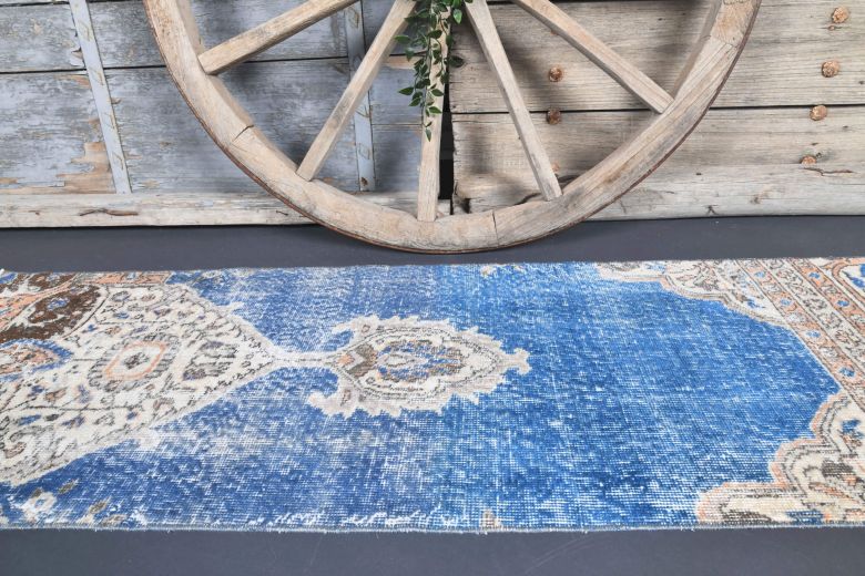 Traditional Vintage Anatolian Runner Rug