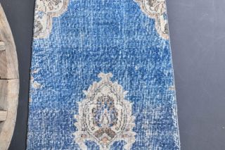 Traditional Vintage Anatolian Runner Rug - Thumbnail