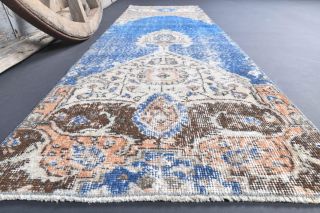 Traditional Vintage Anatolian Runner Rug - Thumbnail