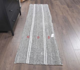 Vintage Kilim Runner Rug - Thumbnail