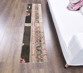 Vintage Patchwork Runner Rug - Thumbnail