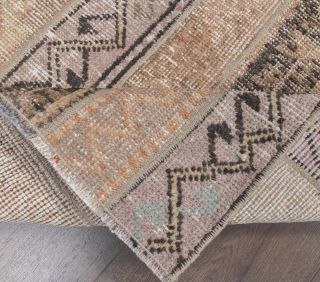 Vintage Patchwork Runner Rug - Thumbnail