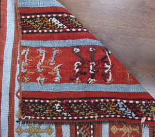 2x7 Wool Vintage Runner Rug - Thumbnail