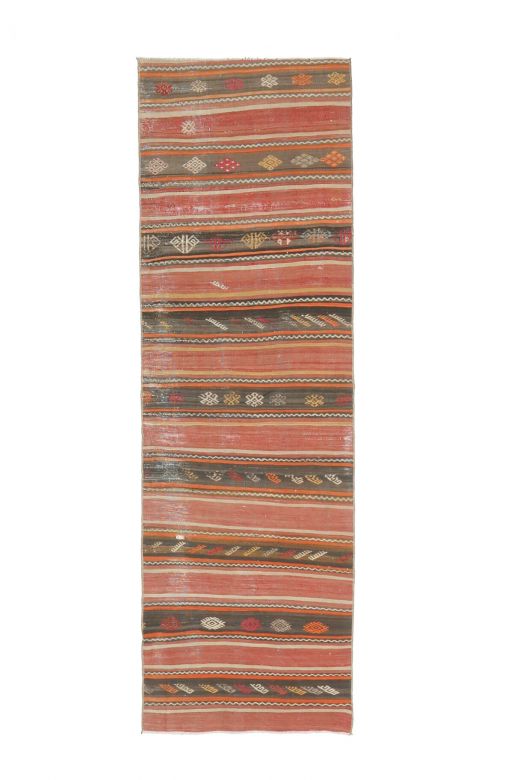 2x7 Wool Vintage Runner Rug