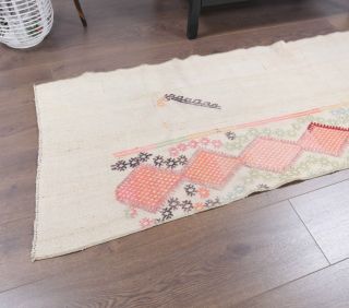 2x7 Wool Vintage Runner Rug - Thumbnail