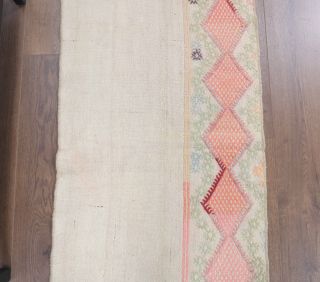 2x7 Wool Vintage Runner Rug - Thumbnail