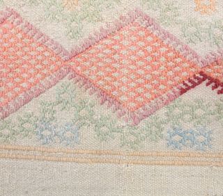 2x7 Wool Vintage Runner Rug - Thumbnail