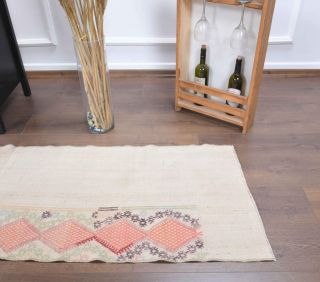 2x7 Wool Vintage Runner Rug - Thumbnail