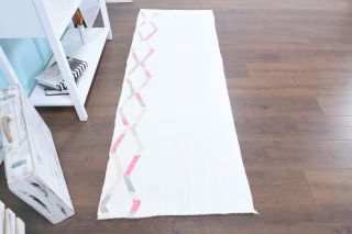 2x7 Wool Vintage Runner Rug - Thumbnail