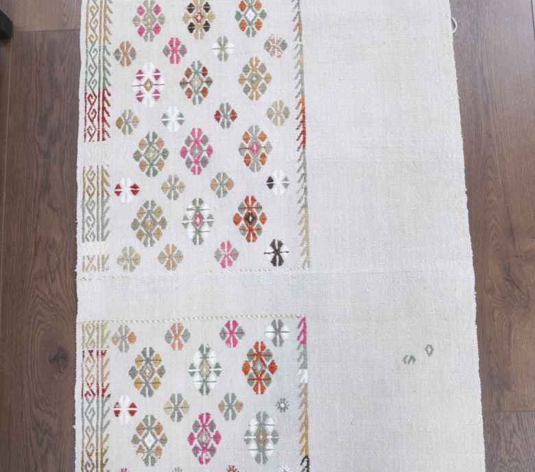 2x7 Wool Vintage Runner Rug