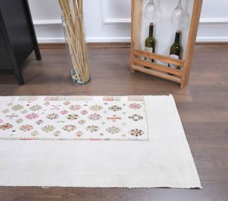 2x7 Wool Vintage Runner Rug - Thumbnail