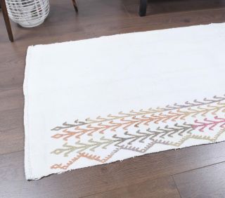 2x7 Wool Vintage Runner Rug - Thumbnail