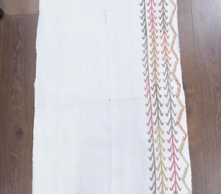 2x7 Wool Vintage Runner Rug - Thumbnail