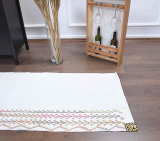 2x7 Wool Vintage Runner Rug - Thumbnail