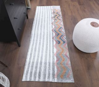 2x7 Wool Vintage Runner Rug - Thumbnail