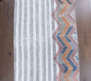 2x7 Wool Vintage Runner Rug - Thumbnail