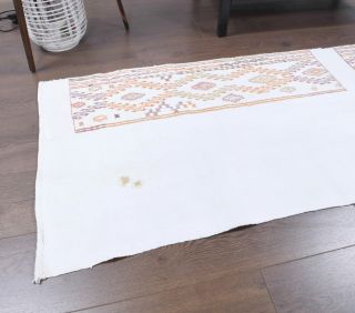 2x7 Wool Vintage Runner Rug - Thumbnail