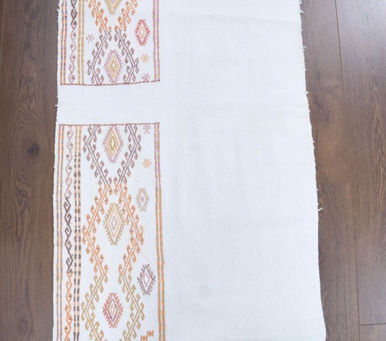 2x7 Wool Vintage Runner Rug