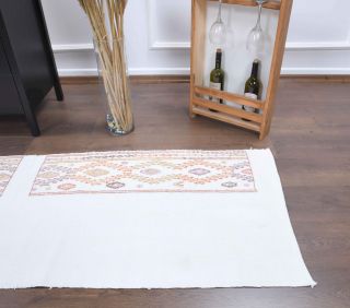 2x7 Wool Vintage Runner Rug - Thumbnail