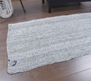 2x7 Wool Vintage Kilim Runner Rug - Thumbnail
