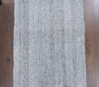 2x7 Wool Vintage Kilim Runner Rug - Thumbnail