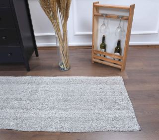 2x7 Wool Vintage Kilim Runner Rug - Thumbnail