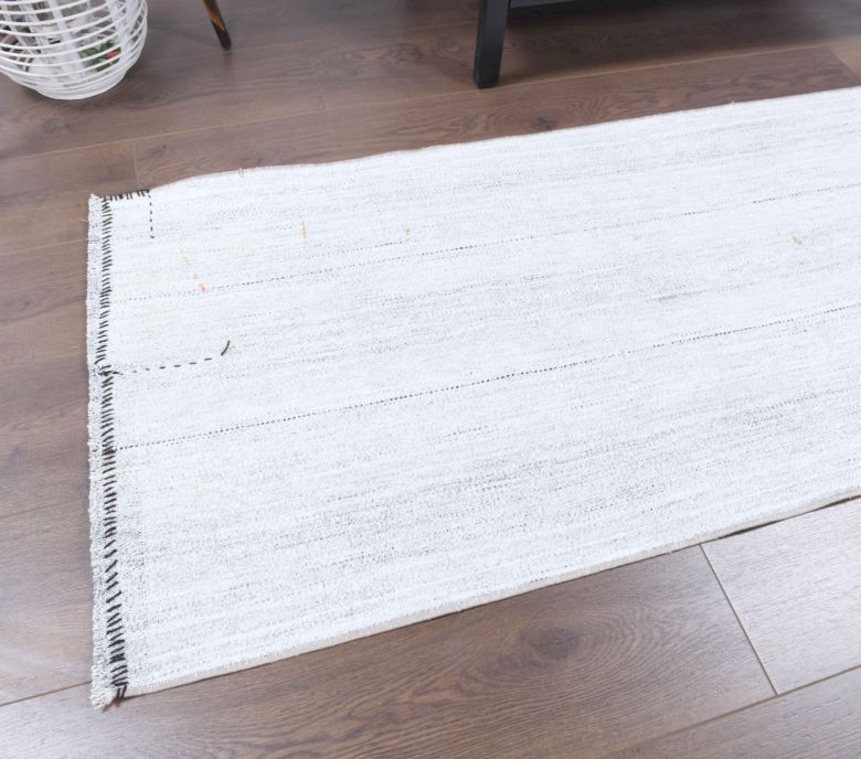 2x7 Wool Vintage Runner Rug