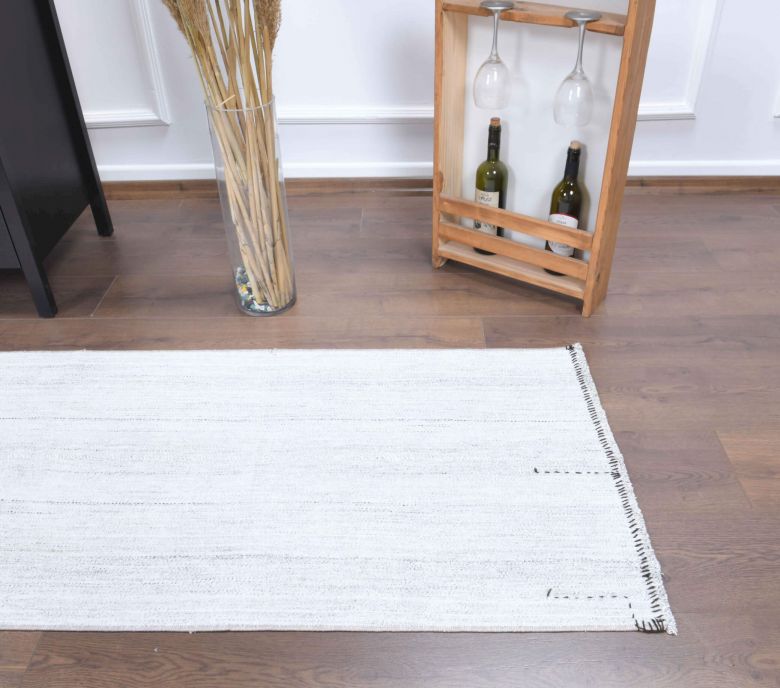 2x7 Wool Vintage Runner Rug