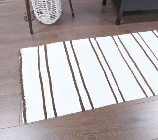 2x7 Wool Vintage Runner Rug - Thumbnail