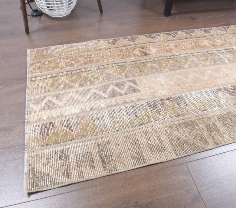 2x8 Handmade Patchwork Runner Rug