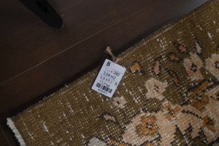 2x8 Handmade Patchwork Runner Rug - Thumbnail