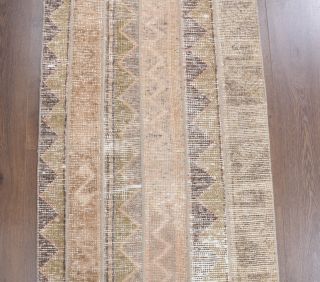 2x8 Handmade Patchwork Runner Rug - Thumbnail