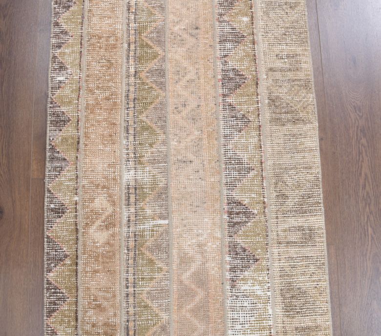 2x8 Handmade Patchwork Runner Rug