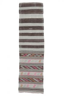 2x8 Vintage Kilim Rug Runner - Thumbnail