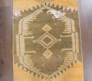 2x8 Wool Vintage Runner Rug - Thumbnail