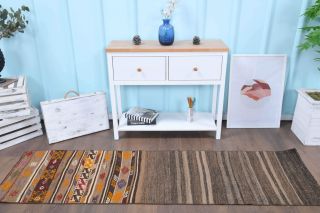 2x8 Wool Vintage Runner Rug - Thumbnail