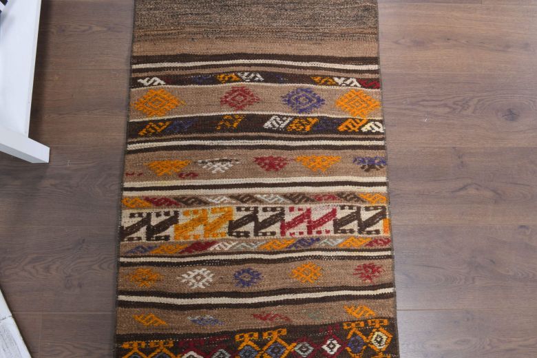 2x8 Wool Vintage Runner Rug