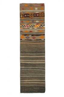 2x8 Wool Vintage Runner Rug - Thumbnail