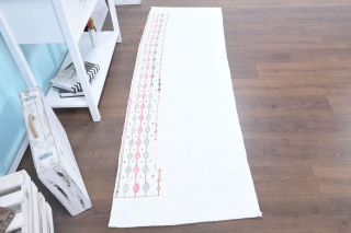 2x8 Wool Vintage Runner Rug - Thumbnail